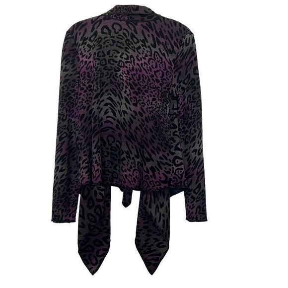 Alberto Makali Sweater Jacket Animal print Sz.M - Picture 2 of 5